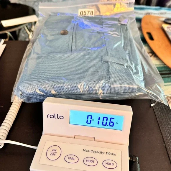 Brooks Brothers Shorts Men 36 Blue Cotton Mid Rise Belted Chino Flat Front - Picture 9 of 9